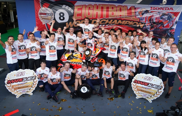 Marquez takes the # 8ball with an incredible win in the last corner in Thailand