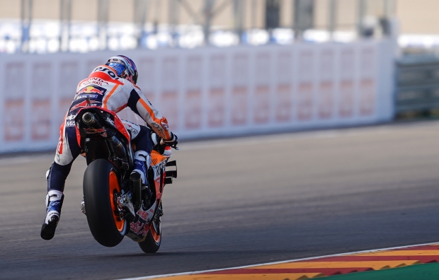 Marquez and Bradl are immediately on the right track at the Teruel GP
