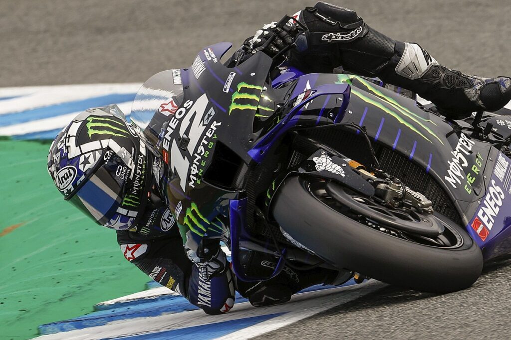 Vinales leads the Jerez MotoGP test;  Quartararo is missing