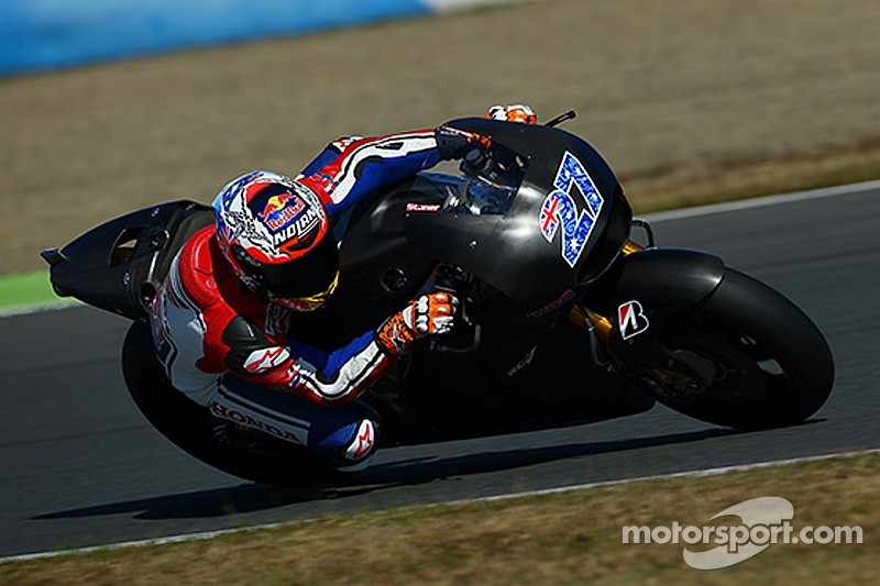 Stoner completes three day Honda MotoGP test