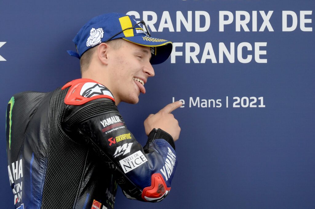 Fabio Quartararo recovers from the operation and takes pole