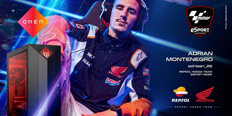 OMEN join Repsol Honda Team for real-world and virtual MotoGP campaigns