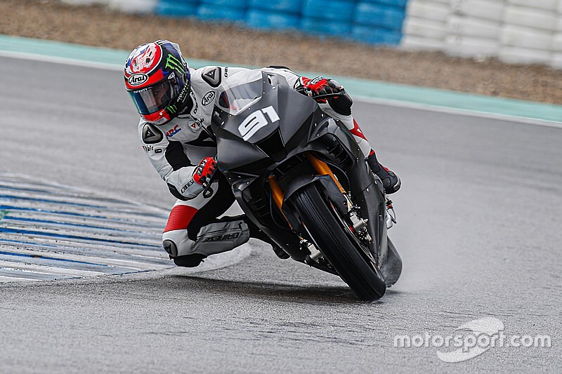 Haslam tops first day of WSBK test on new Honda