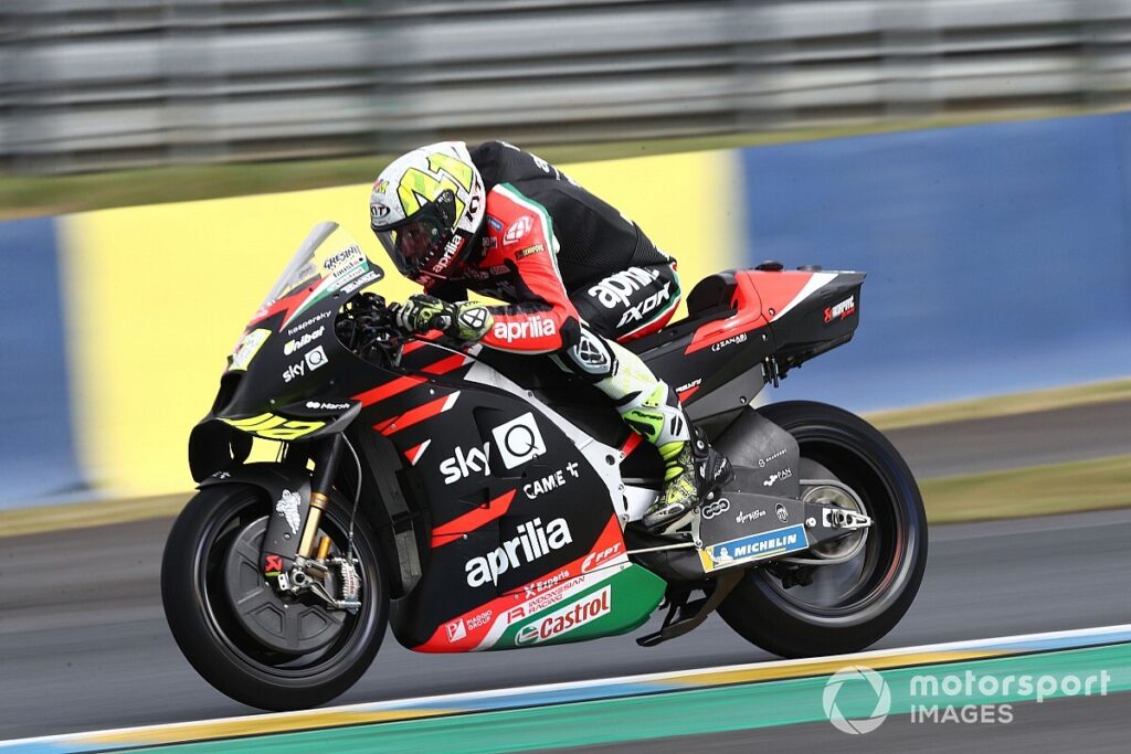 Aleix Espargaro more "frustrated than ever" at Le Mans DNF