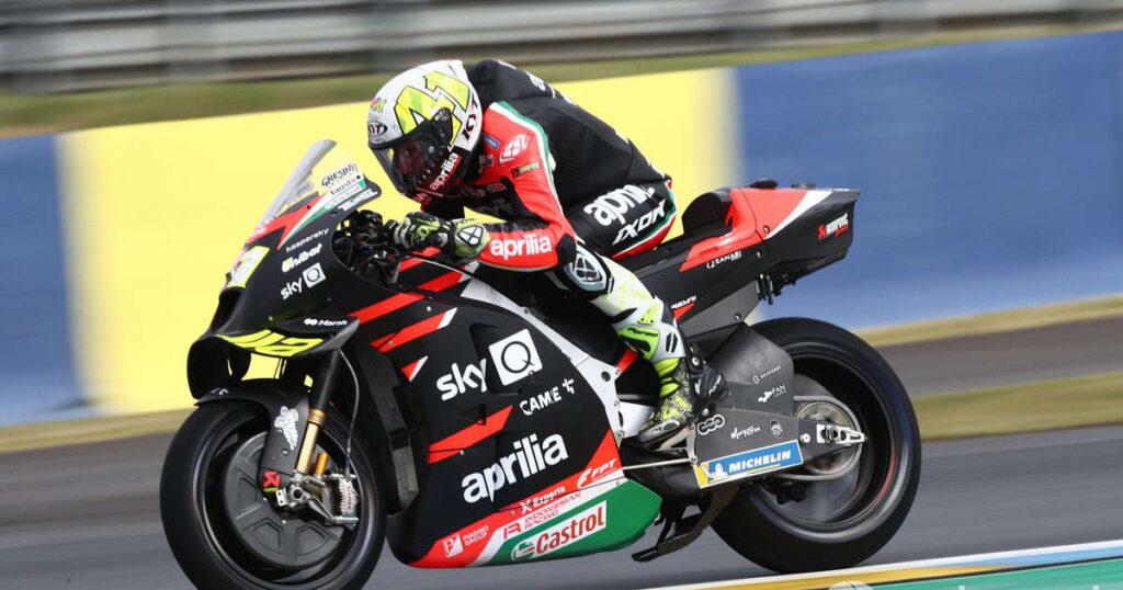 Aleix Espargaro "more frustrated than ever" at the Le Mans MotoGP DNF
