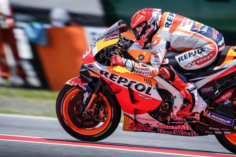 Nothing to choose between Repsol Honda Team riders on Friday in Mugello