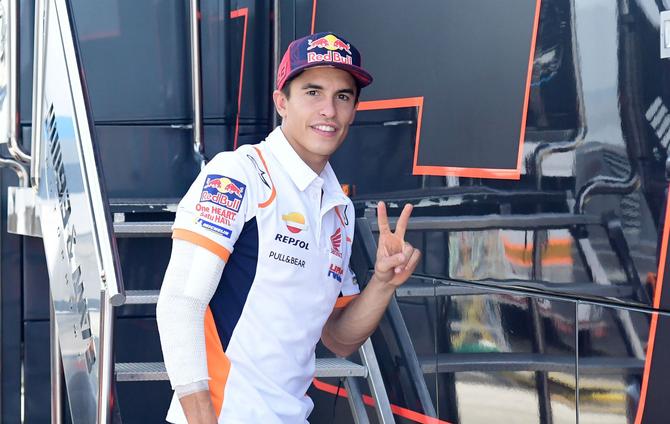 Marquez was relieved to receive the green light to return to Portugal