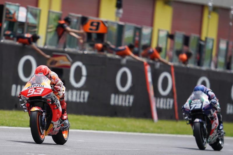 Repsol Honda Team aim for more after Saturday of improvements in Mugello