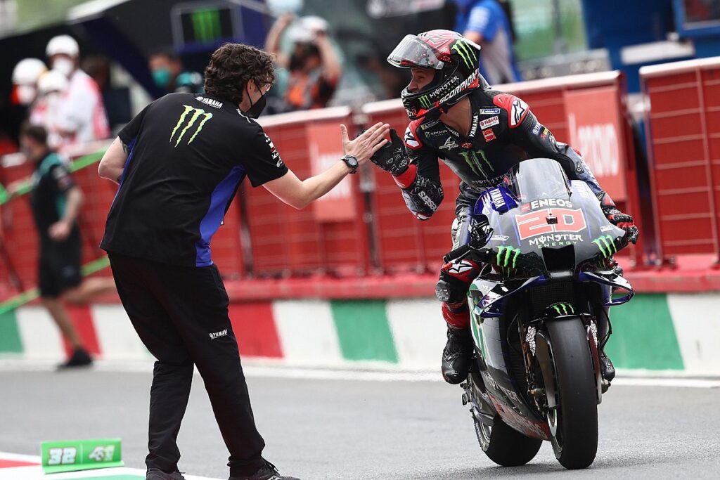 Italian MotoGP: Quartararo beats Bagnaia to fourth consecutive pole