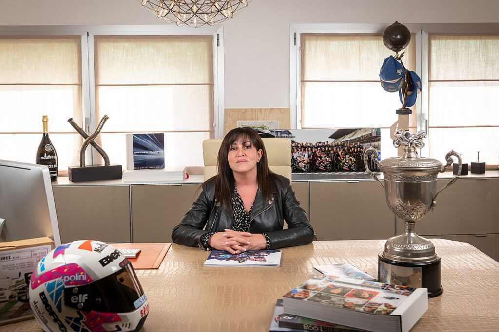 Wife of the late Fausto Gresini takes over MotoGP team