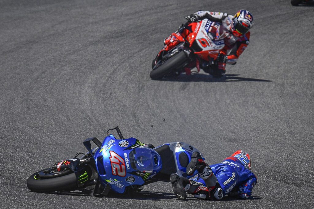 Rins says recent MotoGP crashes “not normal”