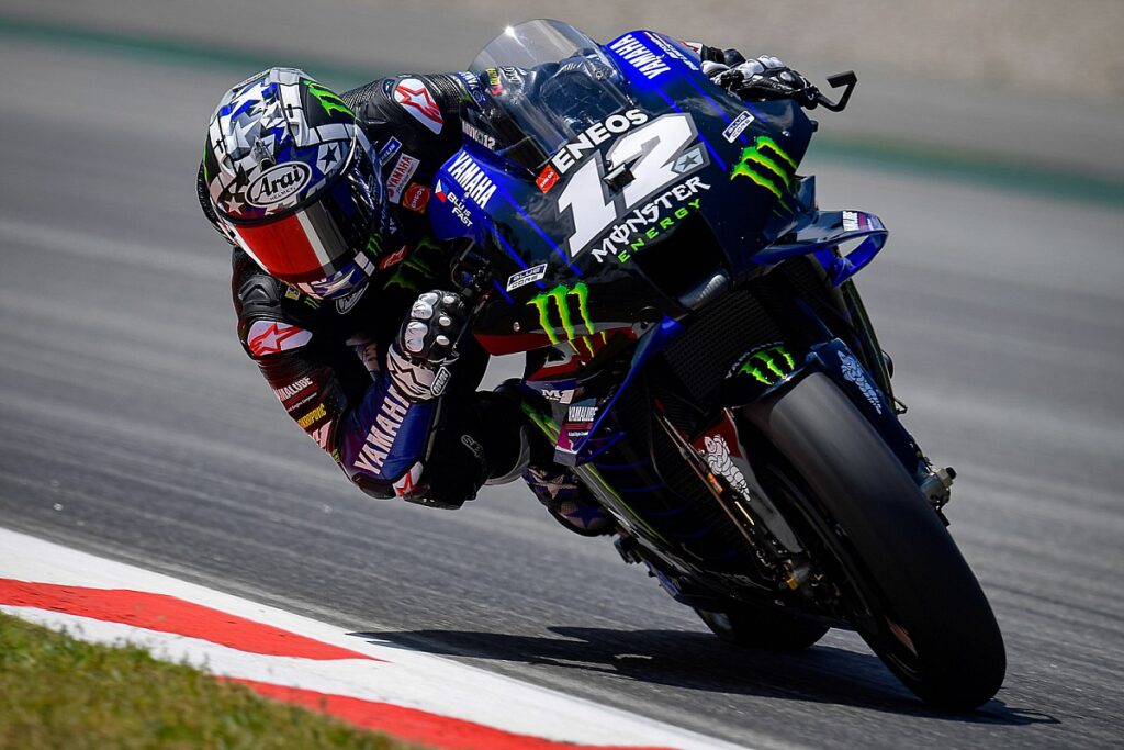 Vinales heads Yamaha 1-2 in post-Catalan GP MotoGP test