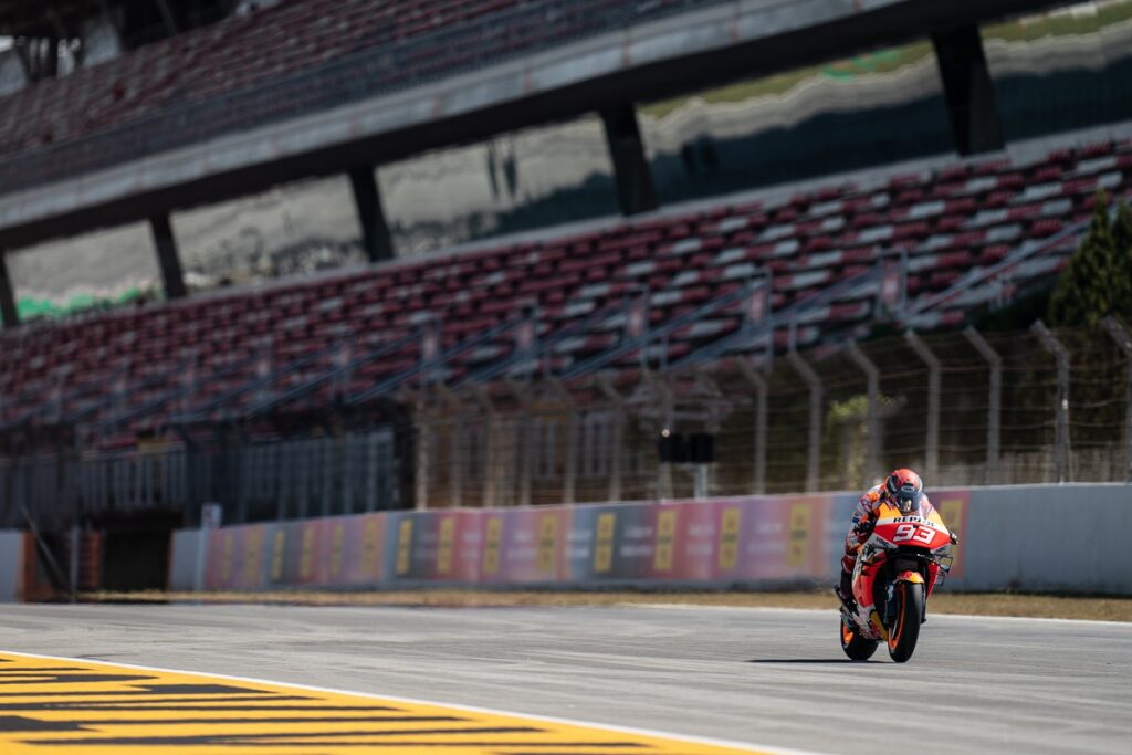 Test, 07. June 2021, MotoGP, Barcelona, Spain, Marc Marquez, Honda Repsol Team