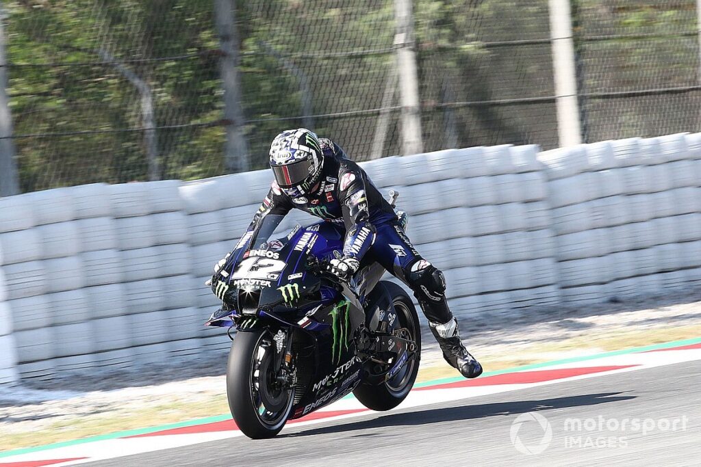 Vinales heads Yamaha 1-2 in post-Catalan GP MotoGP test