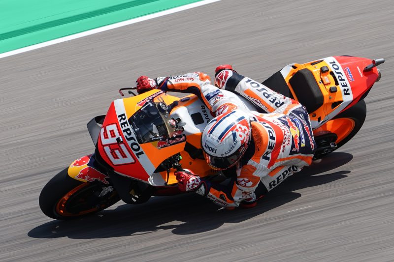 Second and third rows for Repsol Honda Team at the Sachsenring