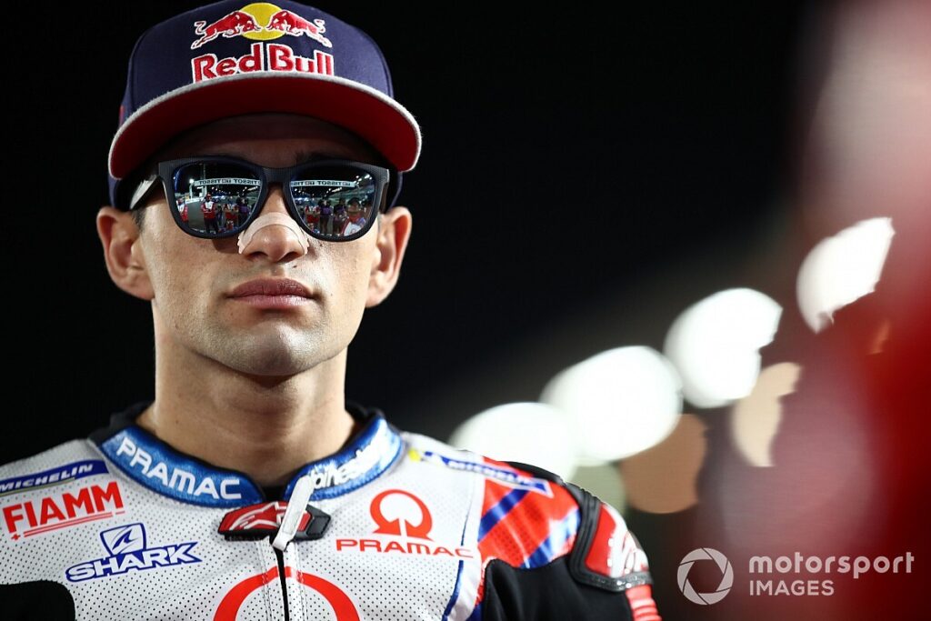 Pramac rider Jorge Martin from Mugello MotoGP run