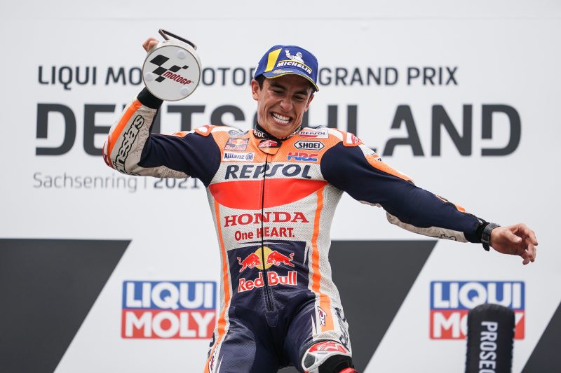 Marc Marquez dominates Sachsenring with an impressive victory