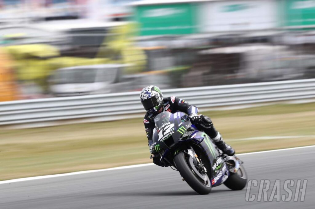 Dutch MotoGP: Vinales keeps unbeaten training series alive with fastest FP3 time |  MotoGP