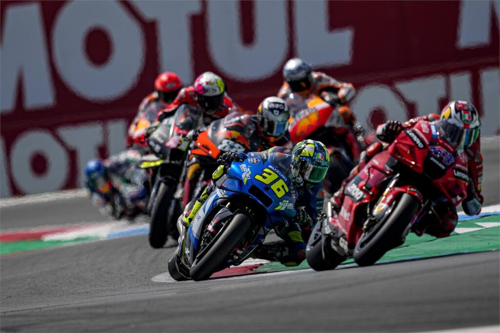 Joan Mir signed up with Jack Miller for the forced overtaking in Assen.  sorry