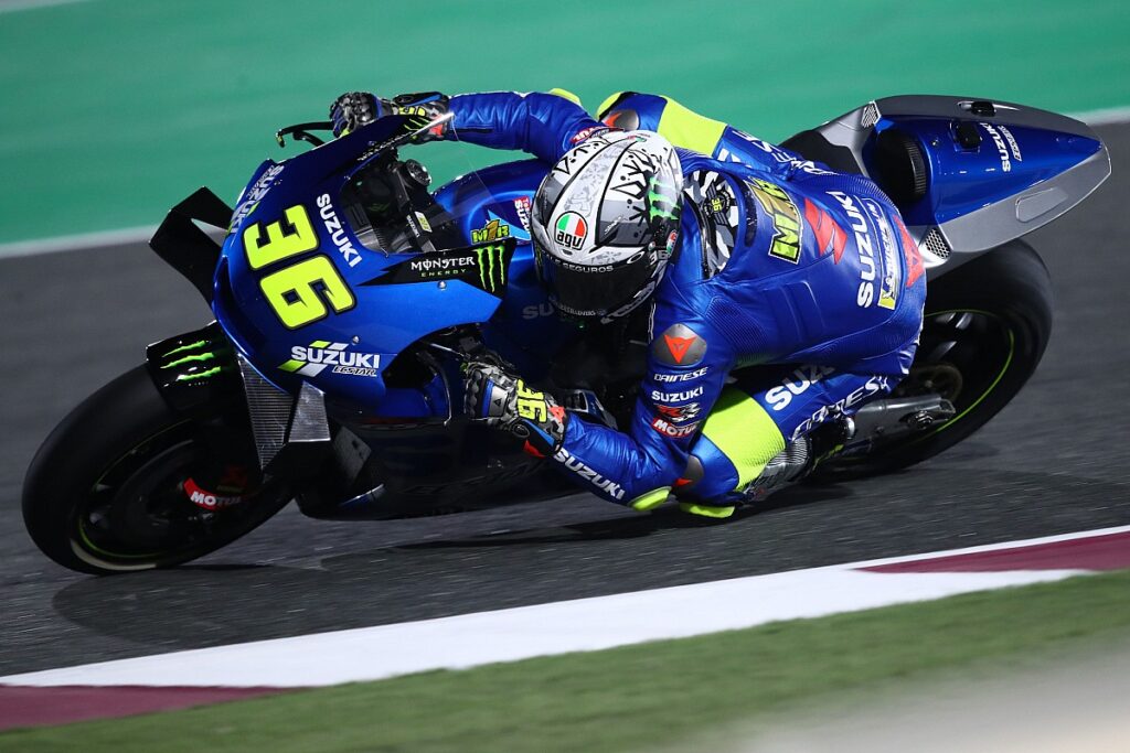 Suzuki already testing 2022 MotoGP engine in Qatar