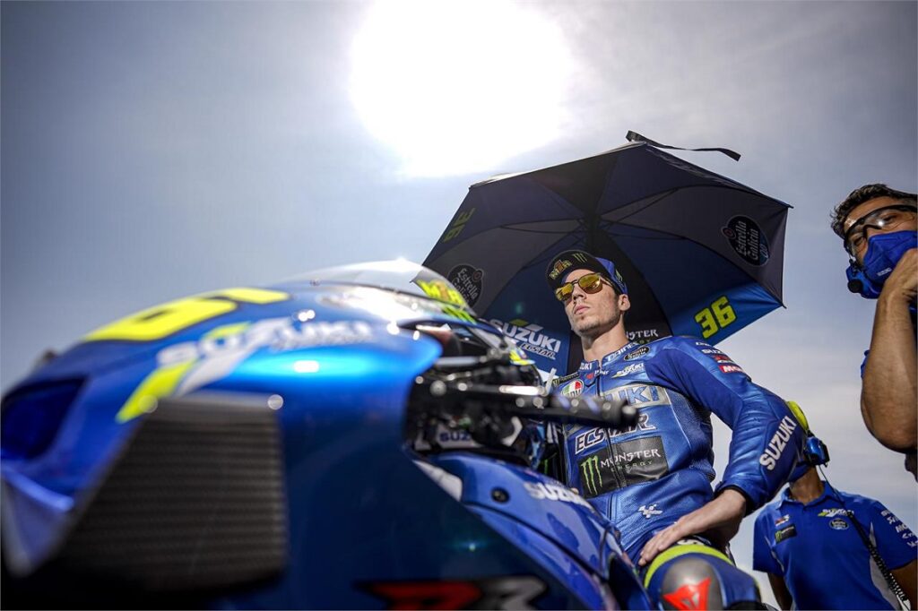 Joan Mir doesn't attribute Suzuki's modest results to Davide Brivio's departure