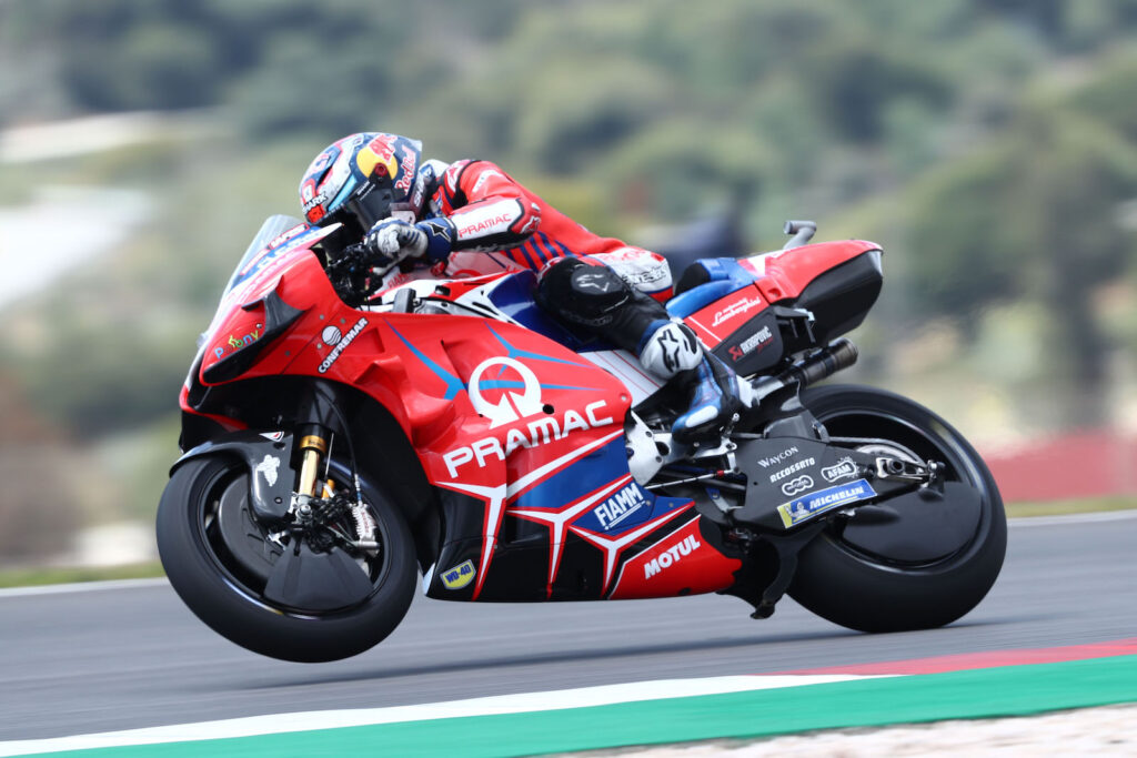Jorge Martin from Italian MotoGP, Michele Pirro in Pr ...
