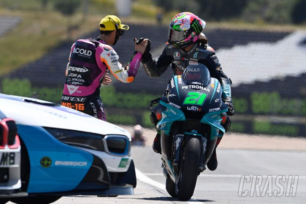 Portugal MotoGP: "It was a great race, I had fun," says Franco Morbidelli |  MotoGP