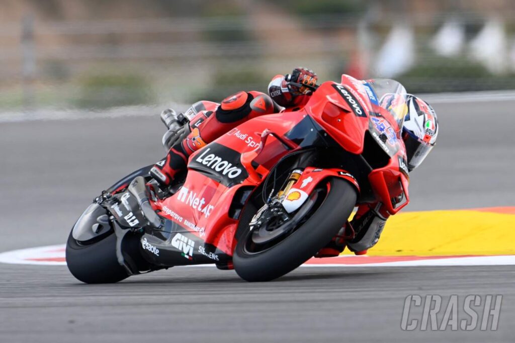 Portugal MotoGP: Jack Miller fastest in warm-up, suffers light fire |  MotoGP