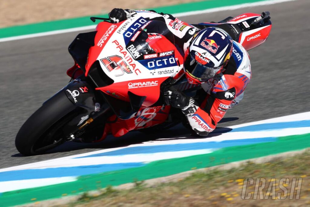 MotoGP of Spain: Johann Zarco leads to warm up;  Crash of Marc Marquez and Pol Espargaro |  MotoGP