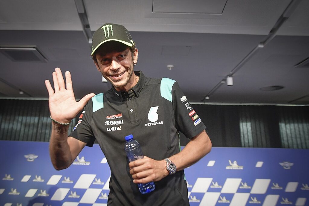 Valentino Rossi says racing with VR46 MotoGP team for just one year ‘too risky’