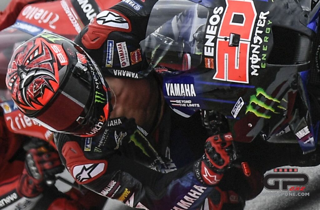 Violation of the rules: Quartararos open leather, Moto3 racing brawls