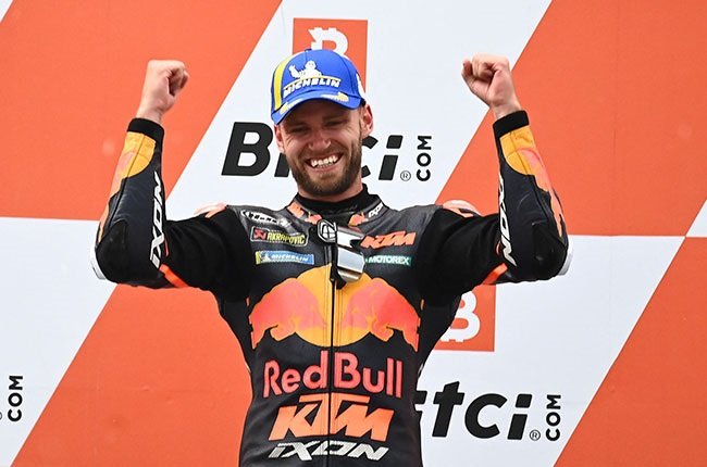 South African MotoGP rider Brad Binder