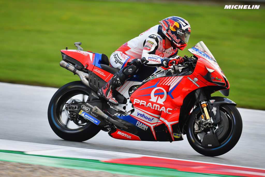 Johann Zarco was the fastest in free practice in Austria