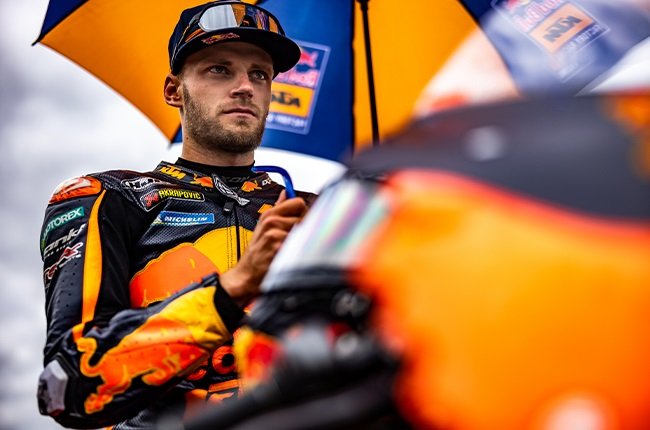 Brad Binder from SA reflects on the tough British GP: "I got stronger as the race went on"