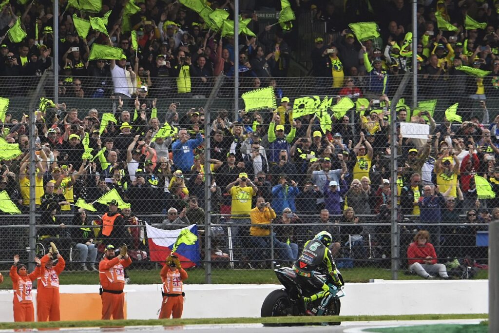 Rossi "very sad" with a difficult last British MotoGP appearance