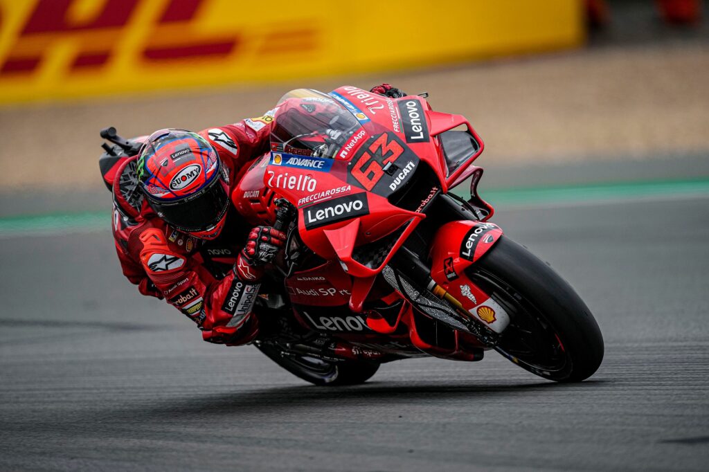 Pecco Bagnaia admits frustration with the result in the UK race