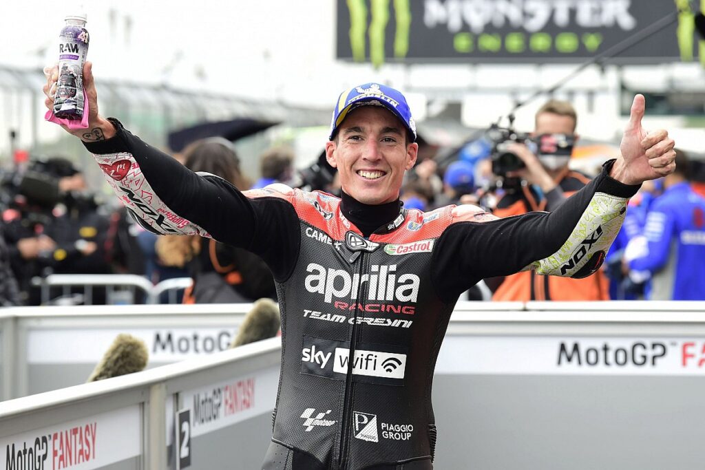 Aleix Espargaro clears "Top 3 in MotoGP" comment