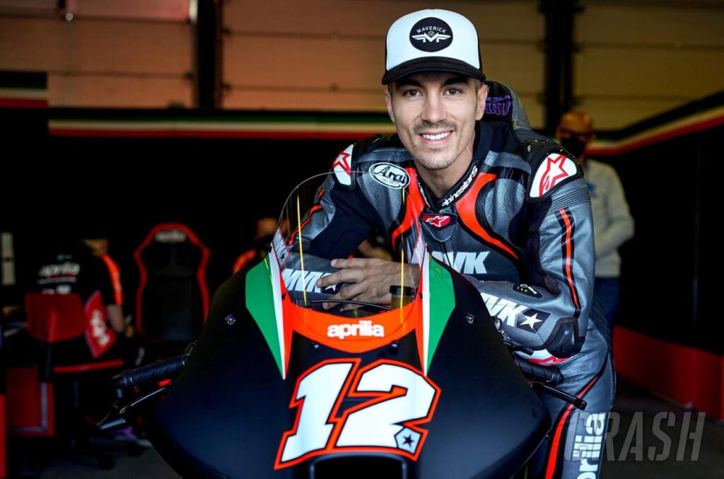 Aragon MotoGP: Vinales can't wait to get back on track for Aprilia debut |  MotoGP