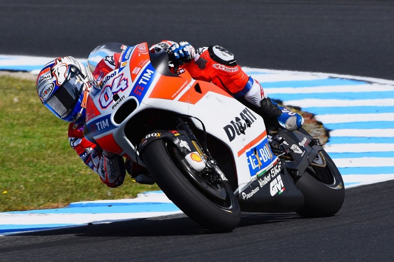 Andrea Dovizioso says Ducati
