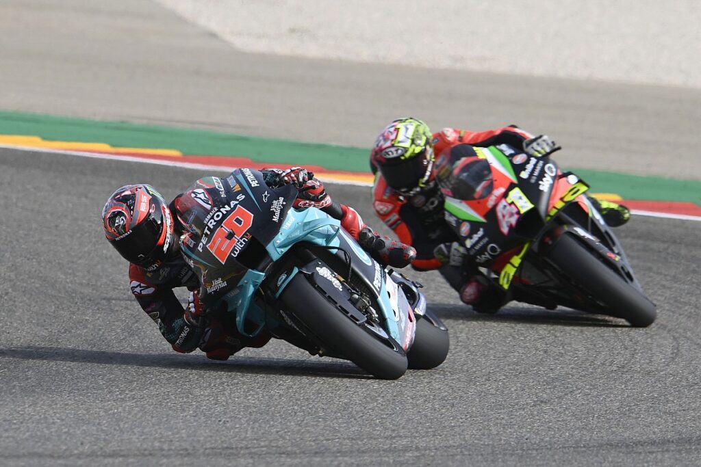 Quartararo is not worried about a repeat of the MotoGP misery in Aragon 2020