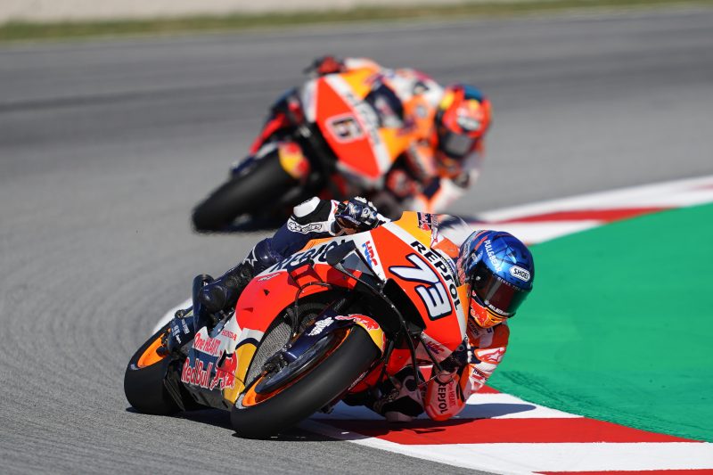 Alex Marquez continues top-ten pace in Barcelona