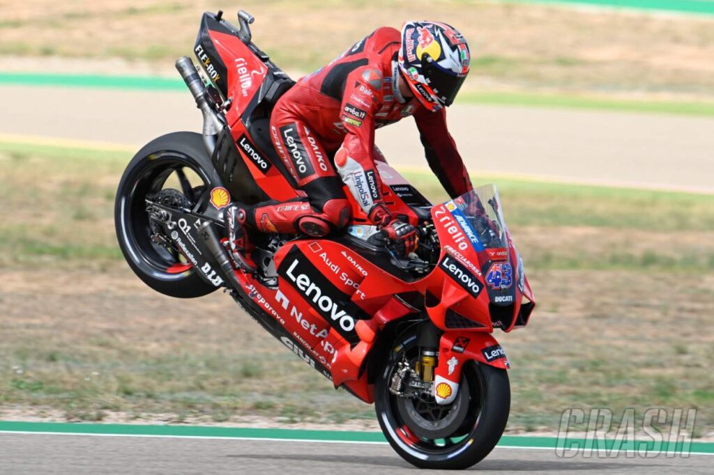 Aragon MotoGP: Jack Miller fastest in FP2, Marquez eighth after crash |  MotoGP