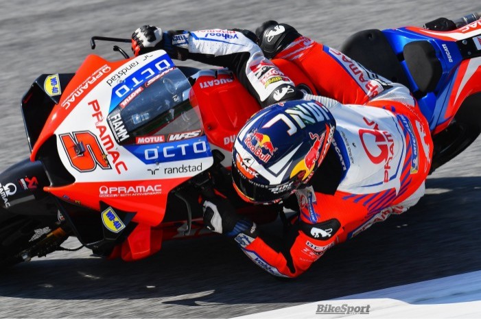MotoGP Misano: Ducati dominates wet FP2