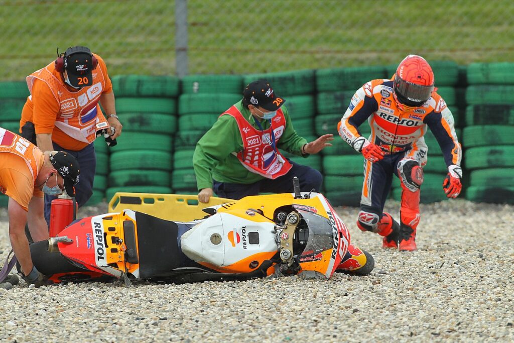 Marquez's FP2 crash cost him Assen MotoGP podium