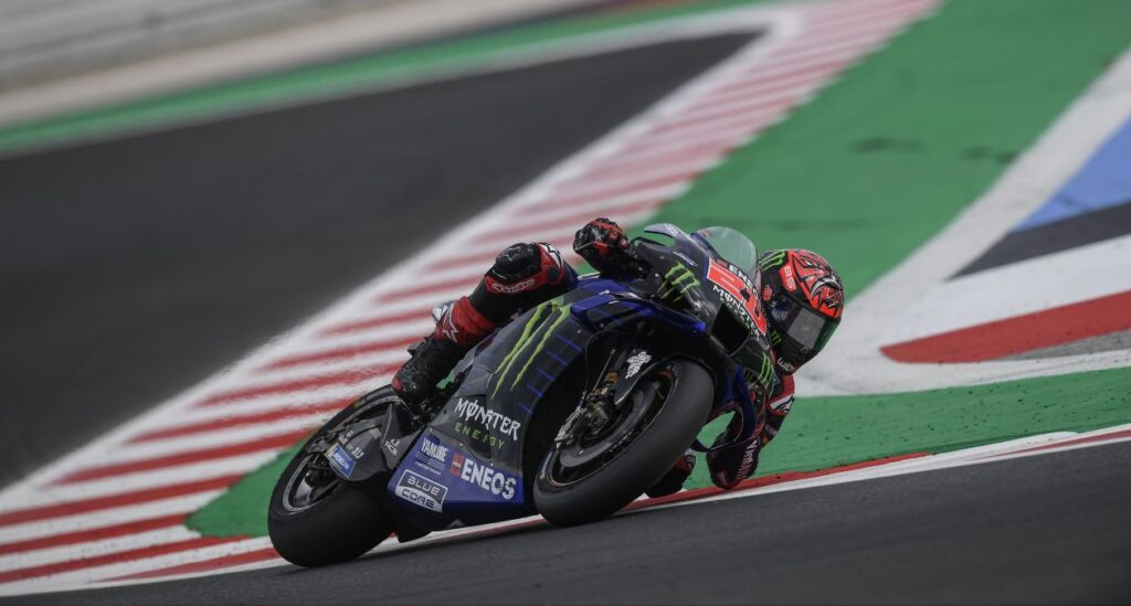 "Quartararo lost a few meters at the start and in the end the gap was just too big to close" - Massimo Meregalli