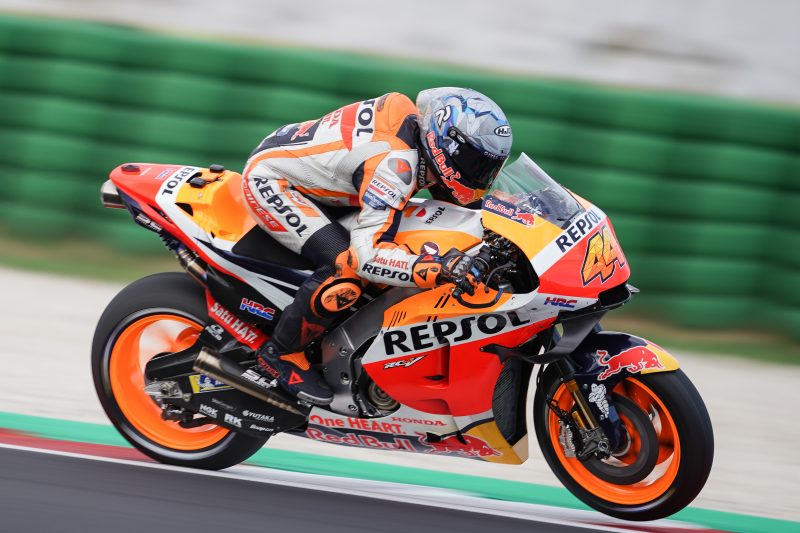 Espargaro and Marquez get to work in weather hit Misano Test