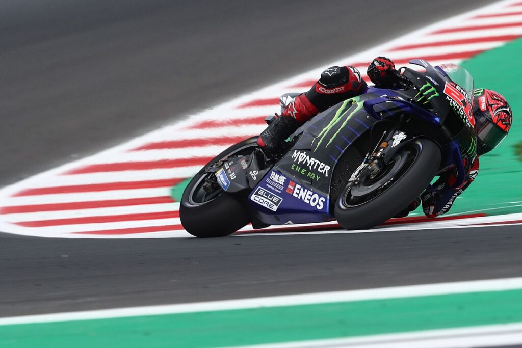 Quartararo “does something crazy” on a Yamaha MotoGP motorcycle