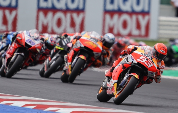 Marquez fights for fourth place to the finish, Espargaro comes in seventh