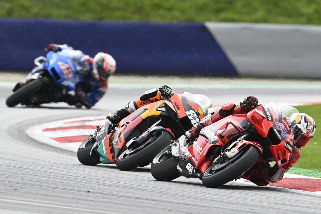 Ducati is “five steps ahead” of Suzuki-Rins in MotoGP