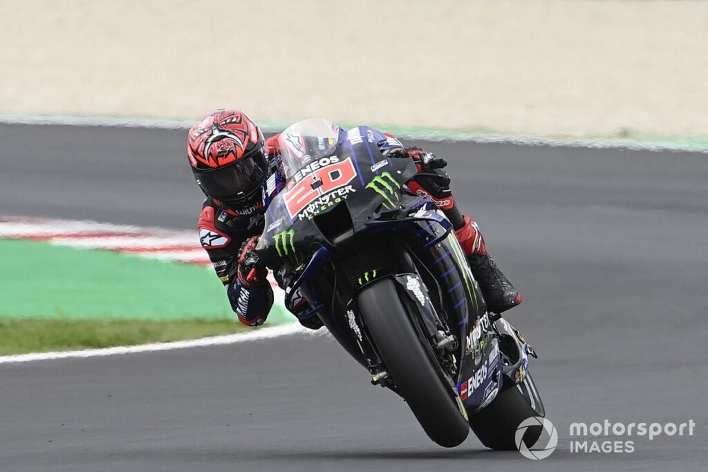 Quartararo "does something crazy" on Yamaha